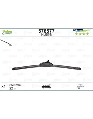 SPAZZOLA TERGI HYDROCONNECT FLAT BLADE ANT SINGOLA 550mm CODICE