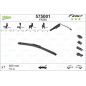 SPAZZOLA TERGI FIRST FLAT BLADE ANT DX/SX SINGOLA 380mm CODICE BREVE: FM38