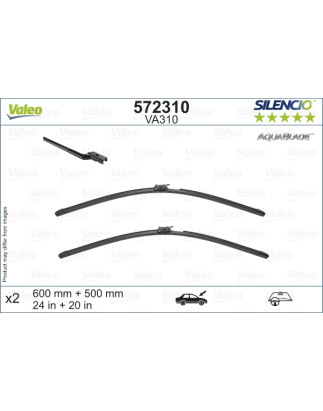SILENCIO WIPER AQUA LHD VA310 UNHTD KIT - H76 | Buyonline