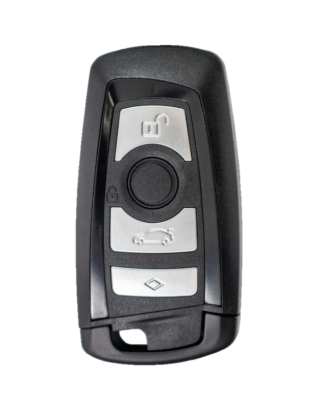 GUSCIO PER CHIAVI NERO CON TASTI ARGENTO 4 BMW SERIES 5