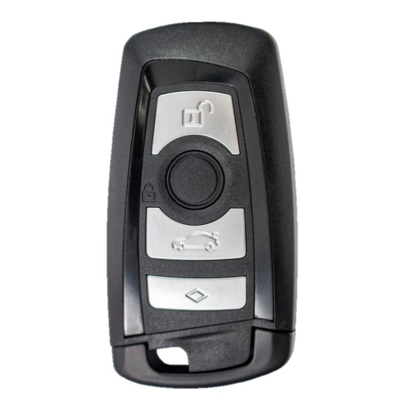 GUSCIO PER CHIAVI NERO CON TASTI ARGENTO 4 BMW SERIES 5 (E60/E61) 2003 2010