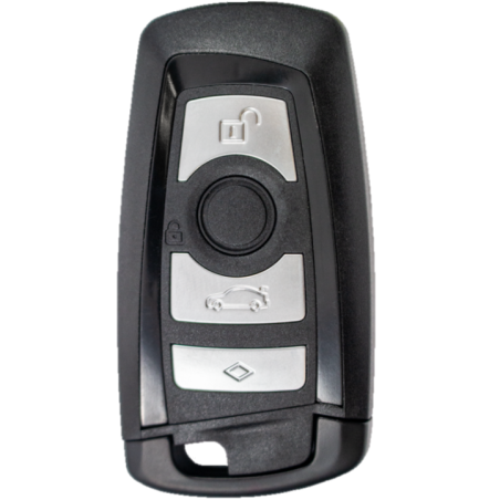 GUSCIO PER CHIAVI NERO CON TASTI ARGENTO 4 BMW SERIES 5