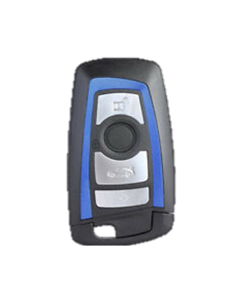 GUSCIO PER CHIAVI NERO CON BORDO BLU 4 BMW SERIES 5 (E60/E61)