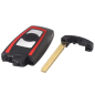 GUSCIO PER CHIAVI NERO CON BORDO ROSSO 3 BMW SERIES 5 (E60/E61) 2003 2010