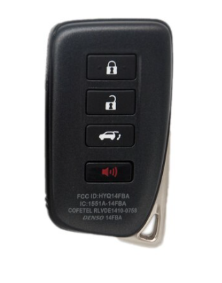 GUSCIO PER CHIAVI 3+1 (VERS. E350 ) LEXUS ES 2002 - GUSCI PER