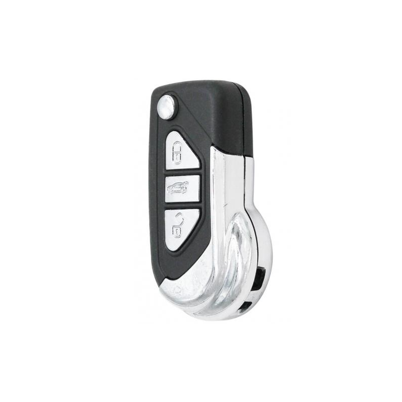 GUSCIO PER CHIAVI NERO CON TASTI CROMATI 3 PEUGEOT 306 (7B/N3/N5) 1996 1999
