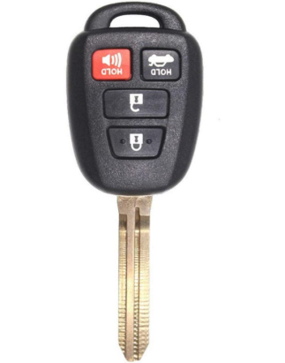 GUSCIO PER CHIAVI 3+1 TOY43 TOYOTA CAMRY 1991 1996 - GUSCI PER