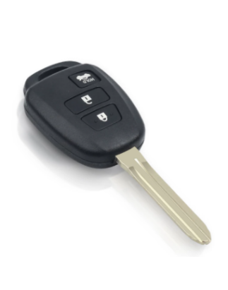 GUSCIO PER CHIAVI 3 TOY43 TOYOTA CAMRY 1991 1996 - GUSCI PER