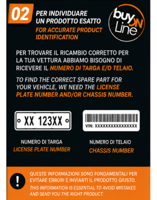 CATADIOTTRO POST DX VOLKSWAGEN GOLF VIII (CD1/DA1) 2019 2024 OEM