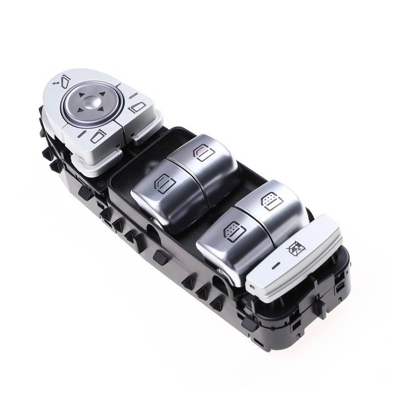BLOCCO COMANDI ALZACRISTRALLO/RETROVISORE SX 3 4 LUCE BIANCA CON RETROVISORE ELETT RIBALTABILI ELETTRICAMENTE MERCEDES-BENZ AMG