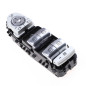 BLOCCO COMANDI ALZACRISTRALLO/RETROVISORE SX 3 4 LUCE BIANCA CON RETROVISORE ELETT RIBALTABILI ELETTRICAMENTE MERCEDES-BENZ AMG