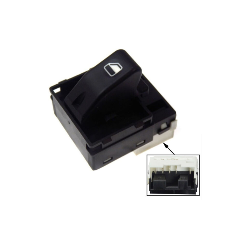 BLOCCO COMANDI ALZACRISTRALLO DX 5 1 BIANCO FIAT ALBEA 2002 2005 OEM 717137614
