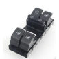 BLOCCO COMANDI ALZACRISTRALLO 10 4 NERO/ARGENTO SEAT ALHAMBRA (710/711) 2010  OEM 7P6959857