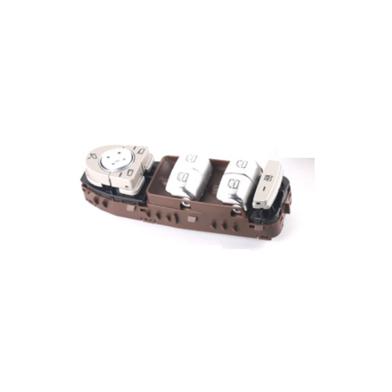 BLOCCO COMANDI SX 3 4 BASE MARRONE/ LUCE BIANCA CON RETROVISORE RIBALTABILI ELETTRICAMENTE MERCEDES-BENZ AMG GT 4DOOR COUPE (X2