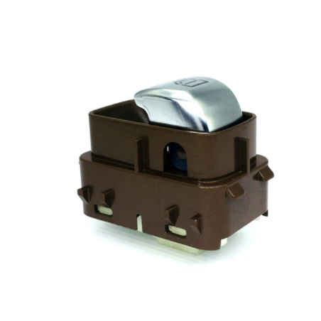 BLOCCO COMANDI ALZACRISTRALLO DX/SX DX 4 1 BASE MARRONE LUCE