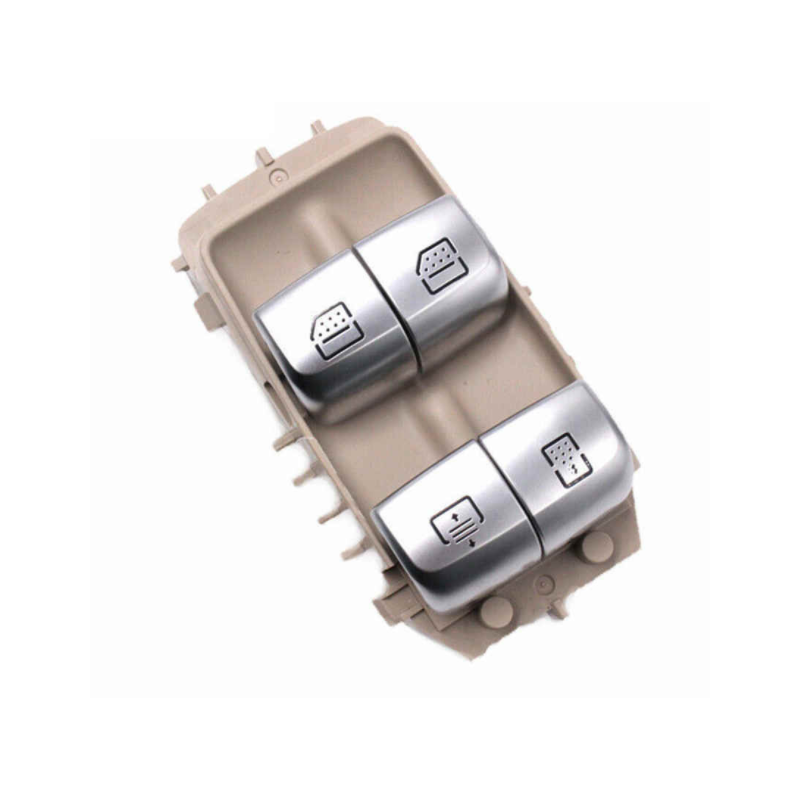 BLOCCO COMANDI ALZACRISTRALLO DX/SX 3 4 BASE BEIGE/INT SILVER MERCEDES-BENZ S CLASS (W222) 2013 2017 OEM 2229051505