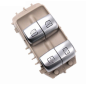 BLOCCO COMANDI ALZACRISTRALLO DX/SX 3 4 BASE BEIGE/INT SILVER MERCEDES-BENZ S CLASS (W222) 2013 2017 OEM 2229051505