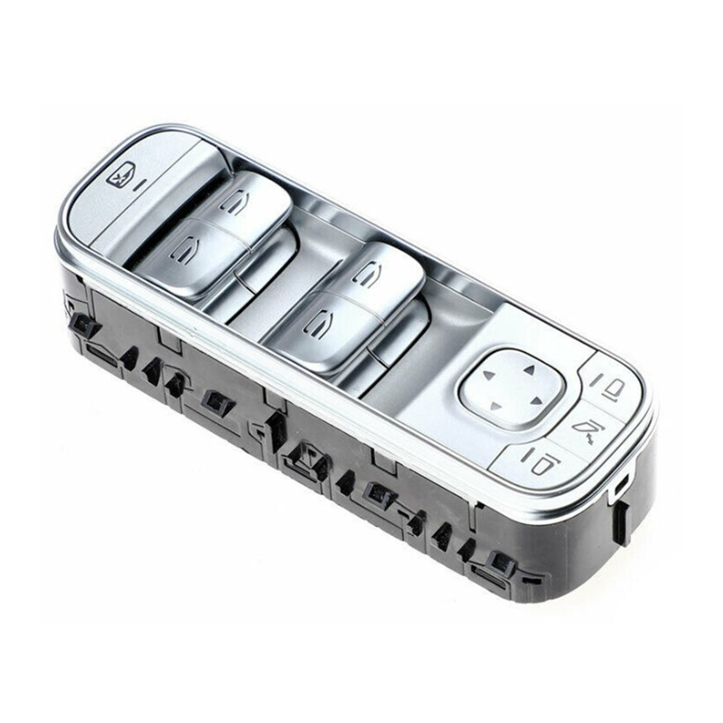BLOCCO COMANDI ALZACRISTRALLO/RETROVISORE SX 3 4 ARGENTO MERCEDES-BENZ GLE (W166) 2015 2019 OEM 1679054501