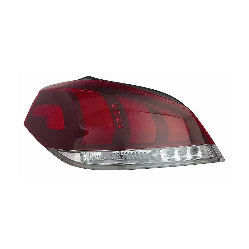 FANALE POST DX BIANCO - ROSSO SENZA PY21W PEUGEOT 508 I (8D) 2015 2018 OEM 9807242680