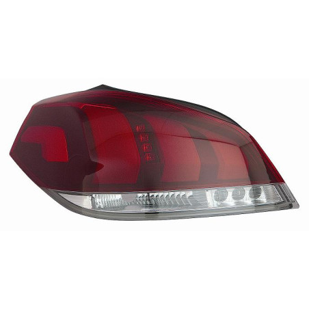 FANALE POST SX BIANCO - ROSSO SENZA PY21W PEUGEOT 508 I (8D)