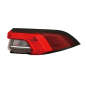 FANALE POST SX SENZA WY21W ESTERNO TOYOTA COROLLA H/B - S/W (E21) 2018 2023 OEM 8156102D10