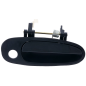 MANIGLIA PORTA EST NERA ANT DX TOYOTA COROLLA H/B (3/5D) (E 10) 1992 1996 OEM 6921012160