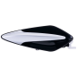 MANIGLIA PORTA EST SENZA FORO NOTTOLINO ARGENTO-NERA ANT DX HONDA CIVIC H/B-L/B (FN/FK) 2006 2012 OEM 72140SMGG04ZD