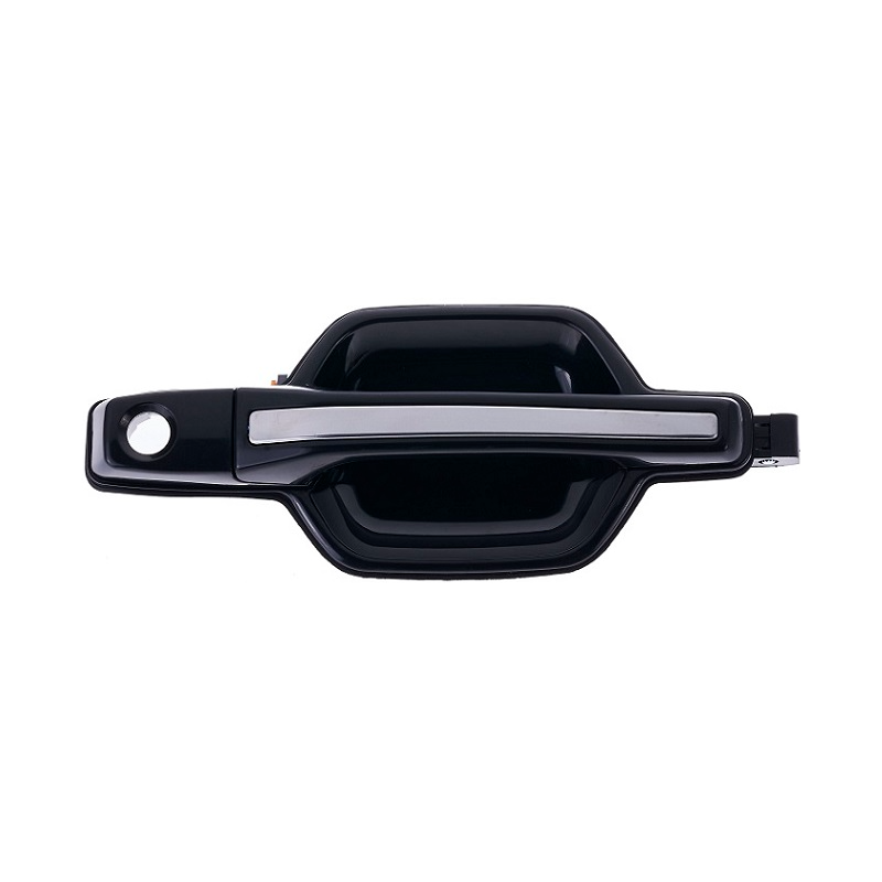 MANIGLIA PORTA EST NERA CON INSERTO CROMATO ANT DX MITSUBISHI PAJERO (V6W/V7W) 2001 2007 OEM MR970186