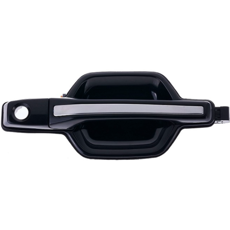 MANIGLIA PORTA EST NERA CON INSERTO CROMATO ANT DX MITSUBISHI