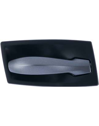 MANIGLIA APRIPORTA INTERNA CON LEVA ARGENTO SCURO ANT/POST SX