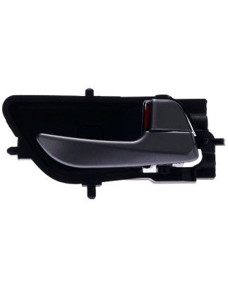 MANIGLIA APRIPORTA INTERNA NERA C/LEVA ARGENTO ANT/POST DX