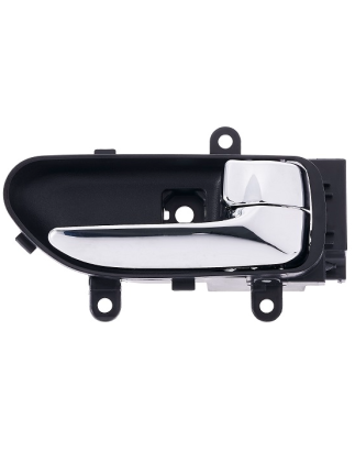 MANIGLIA APRIPORTA INTERNA NERA C/LEVA CROMATA ANT/POST DX