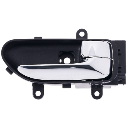 MANIGLIA APRIPORTA INTERNA NERA C/LEVA CROMATA ANT/POST DX