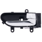 MANIGLIA APRIPORTA INTERNA NERA C/LEVA CROMATA ANT/POST DX NISSAN X-TRAIL (T30) 2001 2014 OEM 80670JM00A