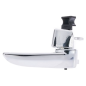 MANIGLIA APRIPORTA INTERNA CROMATA ANT/POST DX MAZDA 3 SDN-H/B (BK) 2004 2008 OEM GJ6A58330E