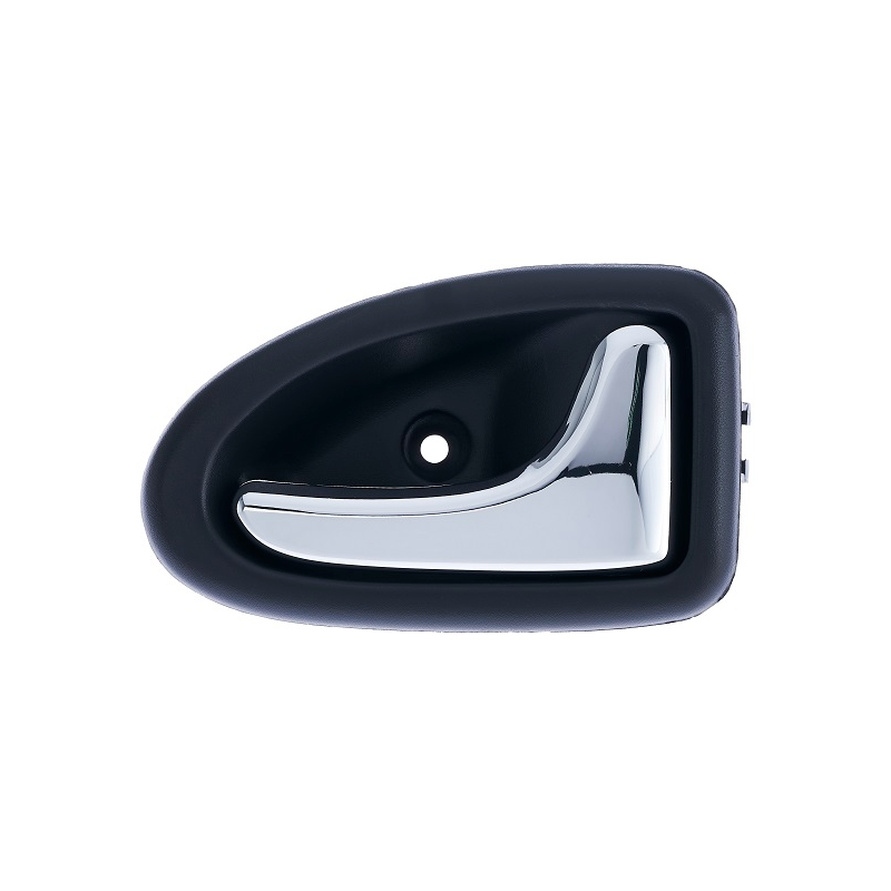 MANIGLIA APRIPORTA INTERNA NERA C/LEVA CROMATA ANT SX RENAULT CLIO II (BB/CB) 1998 2001 OEM 8200915598