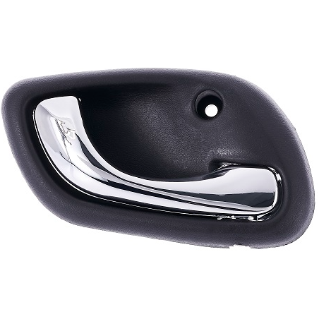 MANIGLIA APRIPORTA INTERNA NERA C/LEVA CROMATA ANT/POST DX OPEL