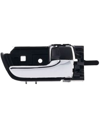 MANIGLIA APRIPORTA INTERNA NERA C/LEVA CROMATA ANT/POST DX