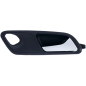 MANIGLIA APRIPORTA INTERNA NERA C/LEVA ARGENTO ANT DX VOLKSWAGEN PASSAT CC (358) 2012 2017 OEM 3C8837113VAL