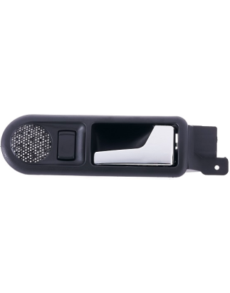 MANIGLIA APRIPORTA INTERNA NERA C/LEVA CROMATA POST SX