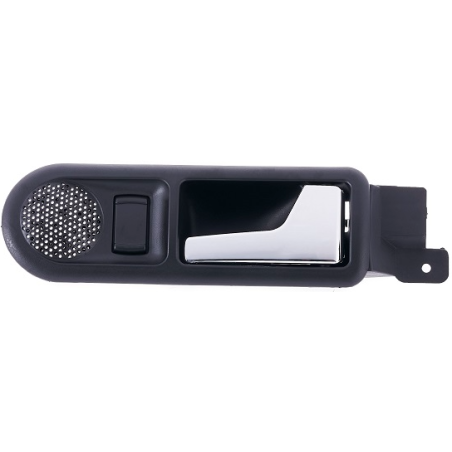 MANIGLIA APRIPORTA INTERNA NERA C/LEVA CROMATA POST SX
