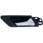 MANIGLIA APRIPORTA INTERNA NERA C/LEVA SATINATA ANT/POST SX VOLKSWAGEN GOLF VI (5K1) 2008 2013 OEM 5K0837113