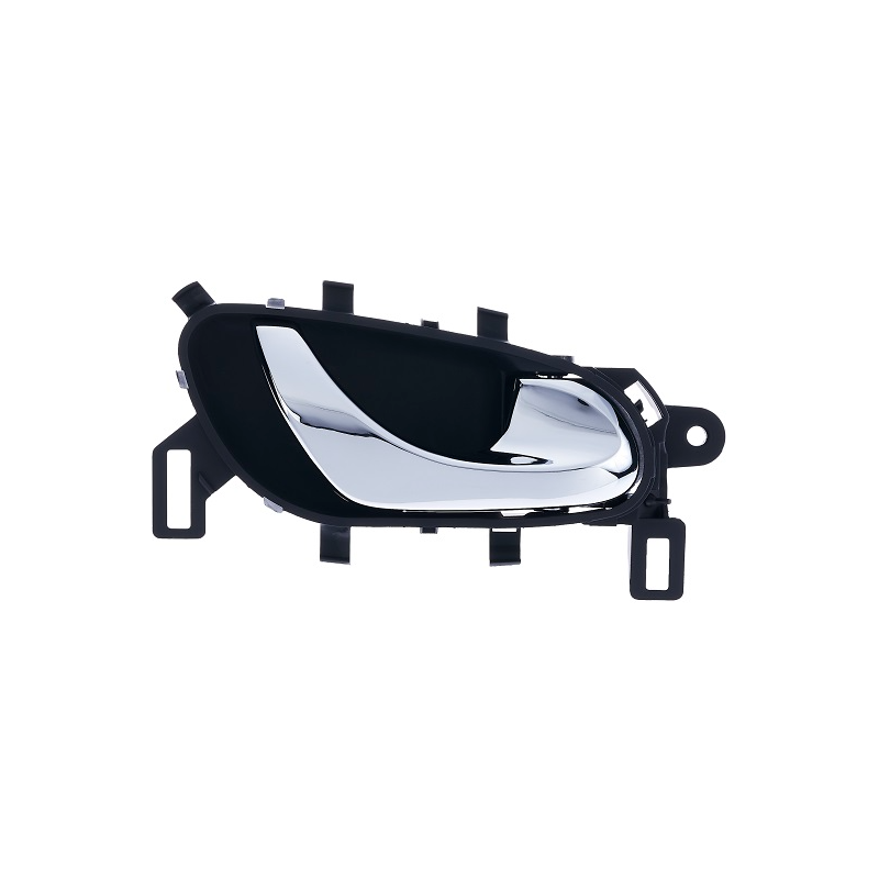 MANIGLIA APRIPORTA INTERNA NERA C/LEVA CROMATA ANT/POST DX NISSAN P/U NAVARA NP300 2WD-4WD (D23) 2015 2025 OEM 806704EA1A