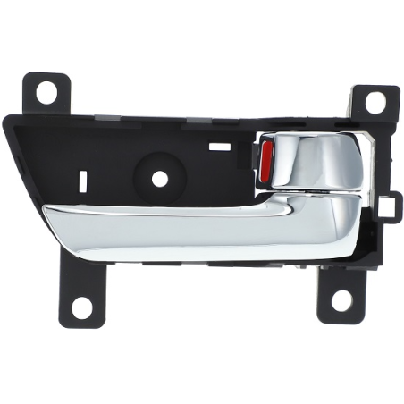 MANIGLIA APRIPORTA INTERNA NERA CON LEVA CROMATA ANT/POST SX KIA