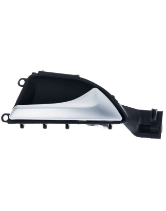 MANIGLIA APRIPORTA INTERNA NERA CON LEVA CROMATA ANT/POST SX