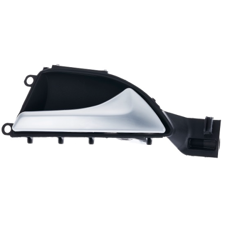 MANIGLIA APRIPORTA INTERNA NERA CON LEVA CROMATA ANT/POST SX
