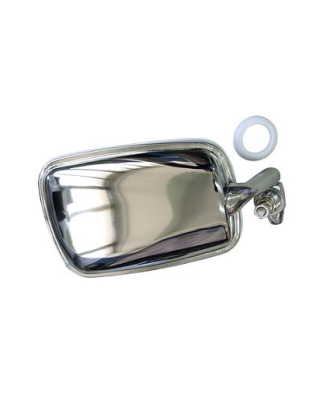 RETROVISORE MANUALE SX CROMATO VOLKSWAGEN BEETLE 1200/1300 1965