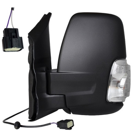 RETROVISORE ELETT SX CORTO NERO 10 16W VERSIONE 01/2020 FORD