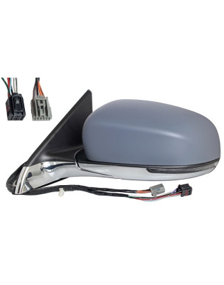 RETROVISORE ELETT SX 7+5 BASE CROMATA JEEP COMPASS (MP/M6/MV/M7)
