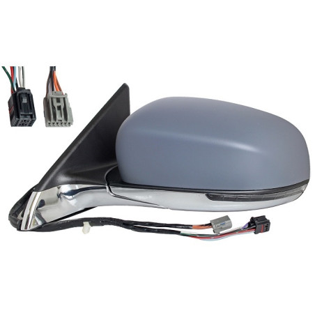 RETROVISORE ELETT SX 7+5 BASE CROMATA JEEP COMPASS (MP/M6/MV/M7)